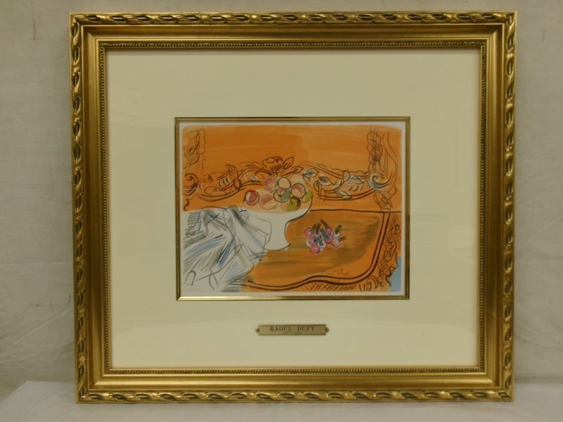 ABDラウル・デュフィのリトグラフ 本物保証 絵画