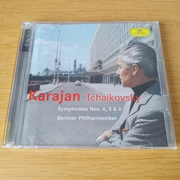 z-900 チャイコフスキー:交響曲第4番・第5番・第6番《悲愴) カラヤン TCHAIKOVSKY: SYMPHONIES NOS.4, 5 & 6 BERLINER PHILHARMONIKER KARA