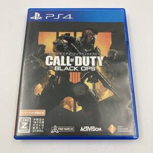 【中古】Play Station 4 CALL OF DUTY BLACK OPS 4 通常版 PS4 コールオブデューティ ブラック オプス SIE