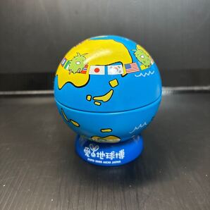 エキスポ2005 愛知 愛 地球博 球体お菓子の空き缶 地球の形缶カン