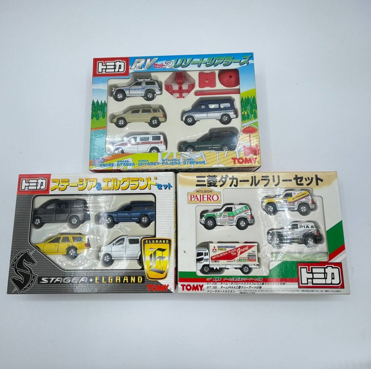 Yahoo!オークション -「トミカ三菱ダカールラリーセット Yahoo!オークション -「トミカ三菱ダカールラリーセット