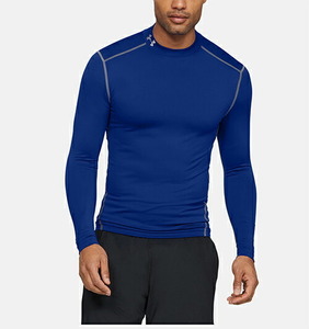новый товар Under Armor рубашка с длинным рукавом MD M синий голубой длинный рукав внутренний UNDER ARMOUR 1265648 холодный механизм компрессионный быстрое решение