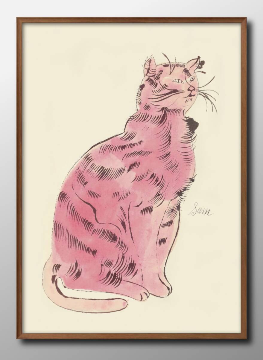 アンディ　ウォーホル　Sam アンディ・ウォーホル 25 Cats Named Sam and One Blue Pussy