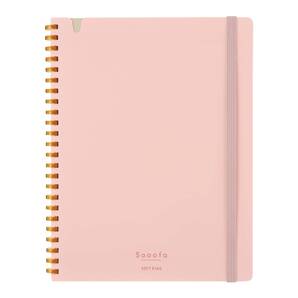 【人気商品】ソフトリングノート Sooofa A5 ノート 変形 4mm方眼 コクヨ(KOKUYO) 桃 ス-SV738S4-P