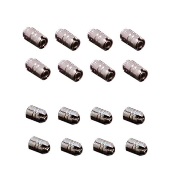 【新着商品】(1.8mm×8、1.3mm×8) 合計16点セット キャノン砲 バルカン砲口 プラモデル用メタルパーツ Felimo
