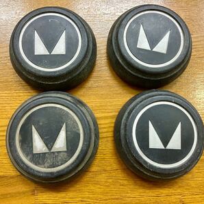 三菱 MITSUBISHI 旧ロゴ エンブレム センター キャップ ギャラン シグマ ラムダ エテルナ ミラージュ コルト パジェロ デリカ