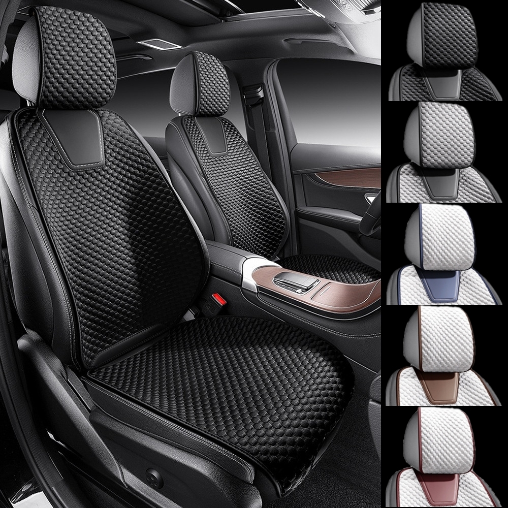 ホンダ アコード ワゴン CM2 シートカバー 綿 コットン 車 エプロンタイプ 運転席 助手席 前席セット 5色 CTA