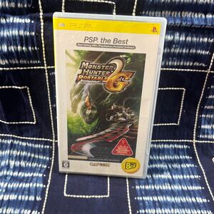 ★PSP the Best ゲームカセット モンスターハンターポータブル 2nd G 中古品★