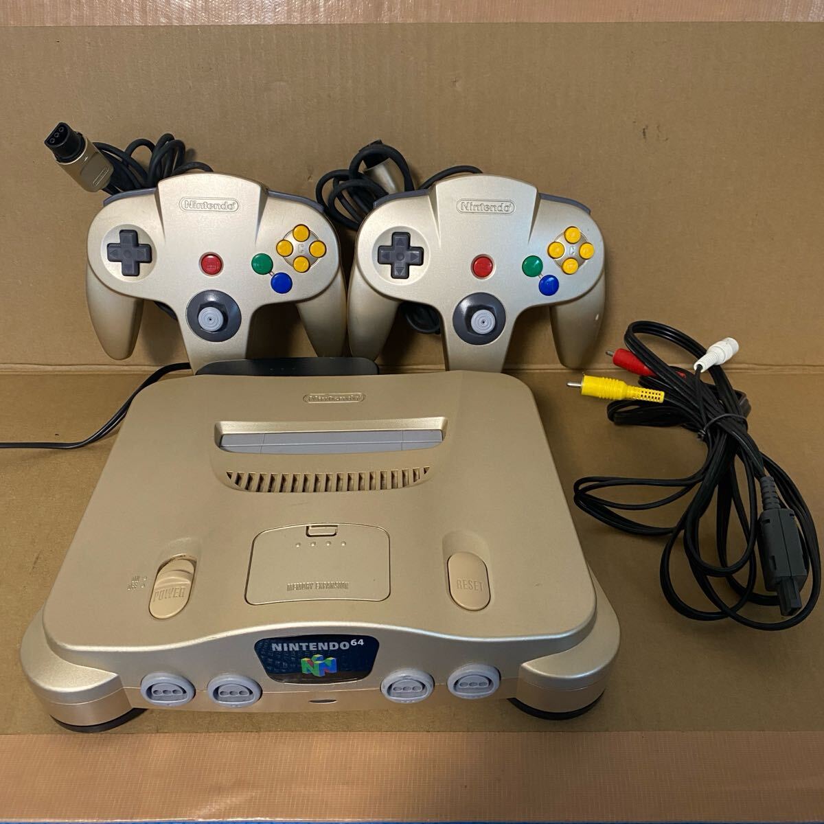 任天堂64 ニンテンドー64本体 ゴールド 2個｜Yahoo!フリマ（旧