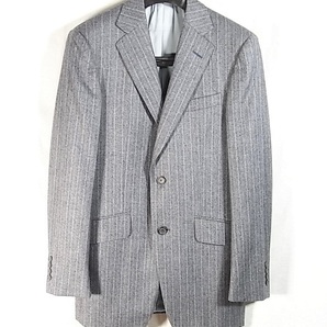 size44☆良品☆ダンヒル カシミア混2釦ジャケット ミックスグレー