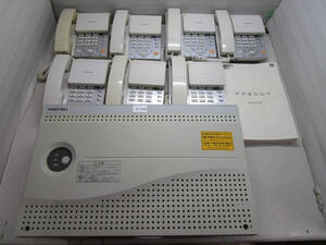 NR-1248KSU 1 основной блок + NR-18KT 7 телефонных аппаратов, комплект, монтажные кронштейны, руководство по эксплуатации в комплекте, номер управления E-2593