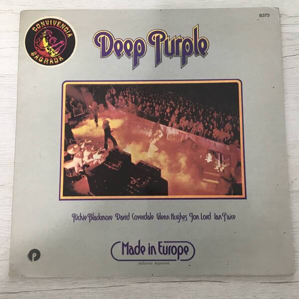 ARGENTINA PROMO DEEP PURPLE MADE IN EUROPE RARE!!