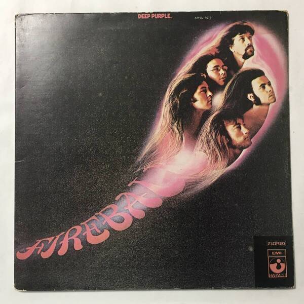 BRAZIL MISPRINTED DEEP PURPLE FIREBALL ブラジル盤 ミスプリント RARE!!