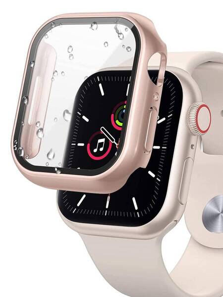 Apple Watch カバー 保護ケース 41mm ローズゴールド J204