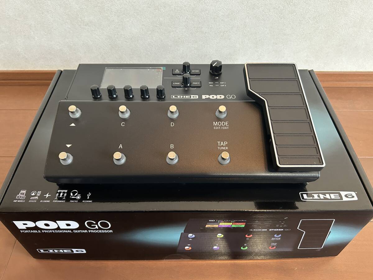 LINE6 POD GO 美品 箱付き Line6 POD Go Wireless（ライン6）マルチエフェクター ｜イケベ