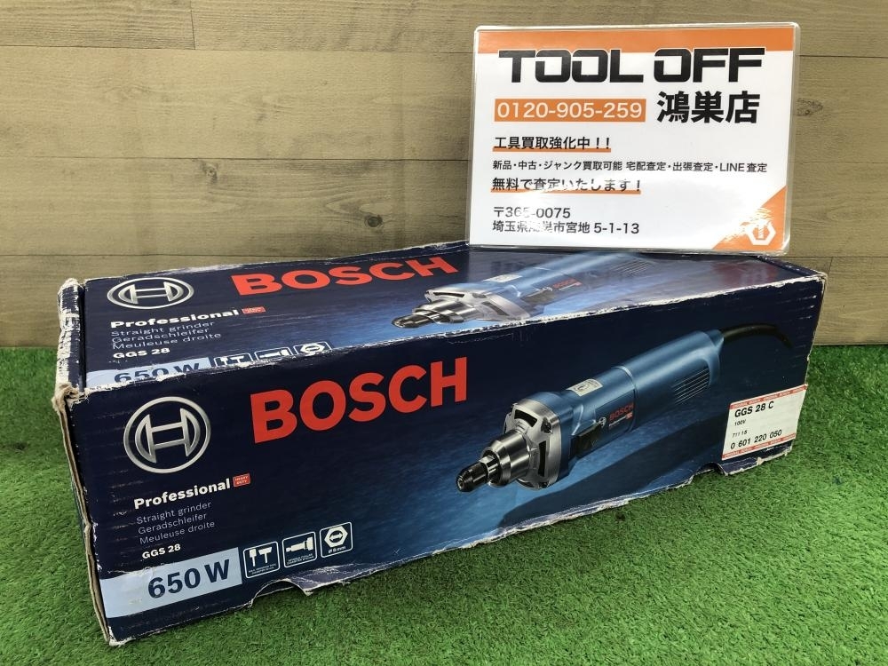 016□未使用品□BOSCH ボッシュ 電子ストレートグラインダー 016□未使用品□BOSCH ボッシュ 電子ストレートグラインダー