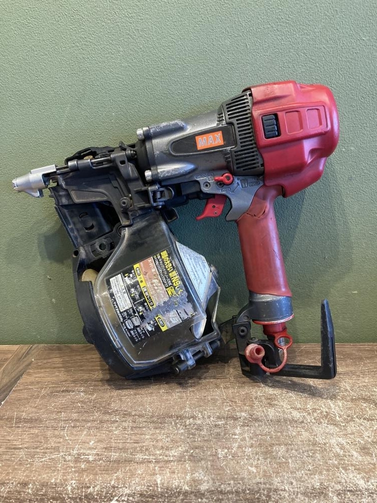 021■ジャンク品■MAX 90㎜高圧釘打機 HN-90N3 アジャスタ欠品