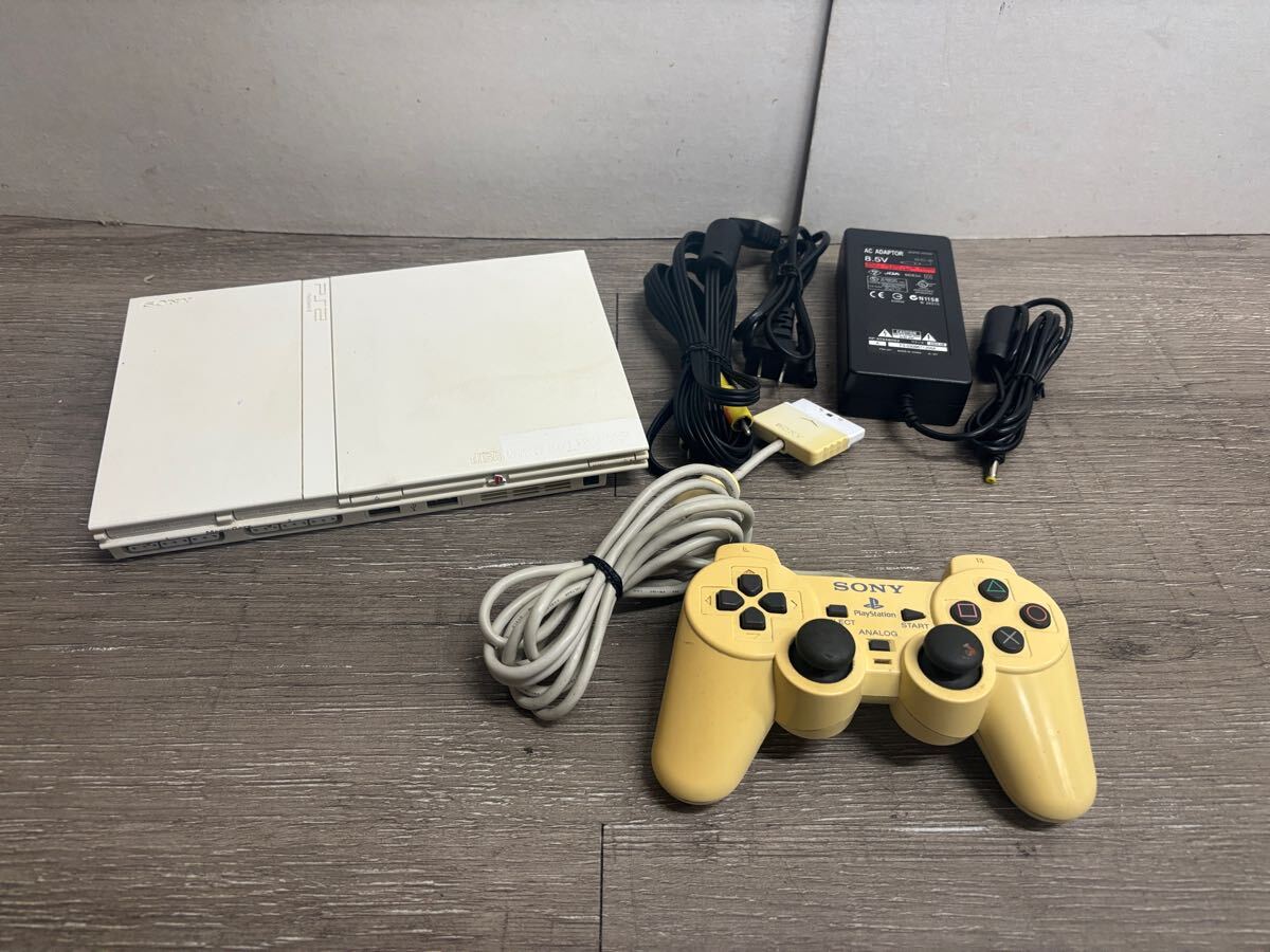 SONY PS2 本体 SCPH-50000NB ミッドナイト・ブラック すぐ遊べる