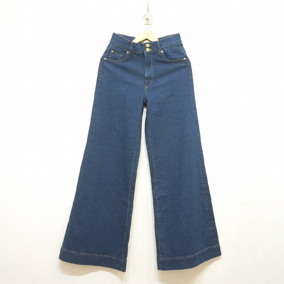 DL1961 (27) ディーエル1961 HEPBURN WIDE LEG DENIM ワイドレッグデニムパンツ フレア ブーツカット ストレッチ ベイクルーズ J1-60