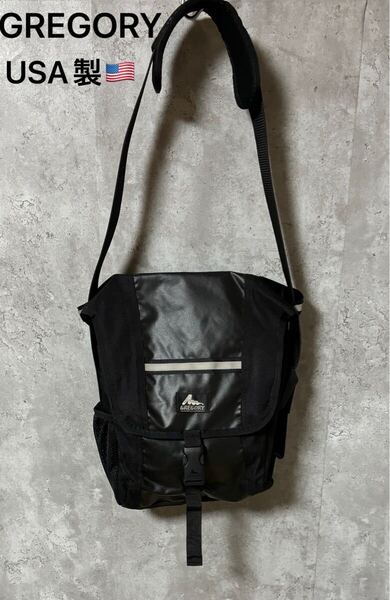 ◆美品◆旧ロゴ USA製 GREGORY ショルダーバッグ サイズS