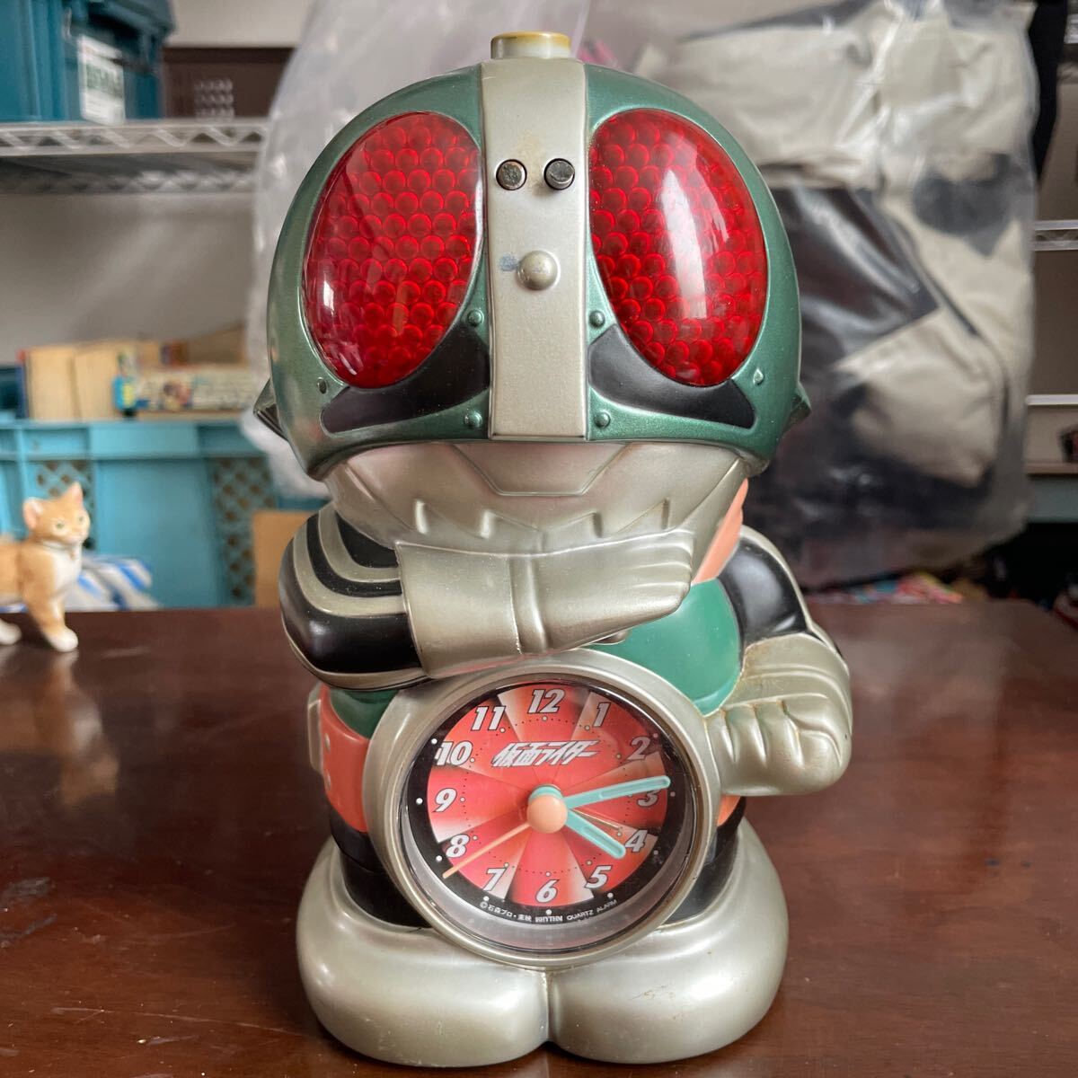 Yahoo!オークション -「仮面ライダー」(置時計) (置時計、掛時計 Yahoo!オークション -「仮面ライダー」(置時計) (置時計、掛時計