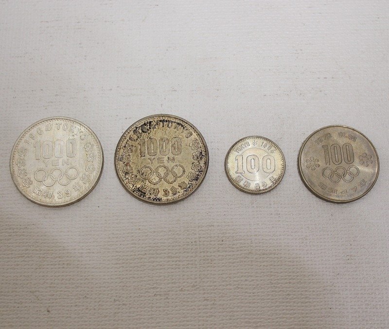 旧貨幣 オリンピック コイン 4枚セット