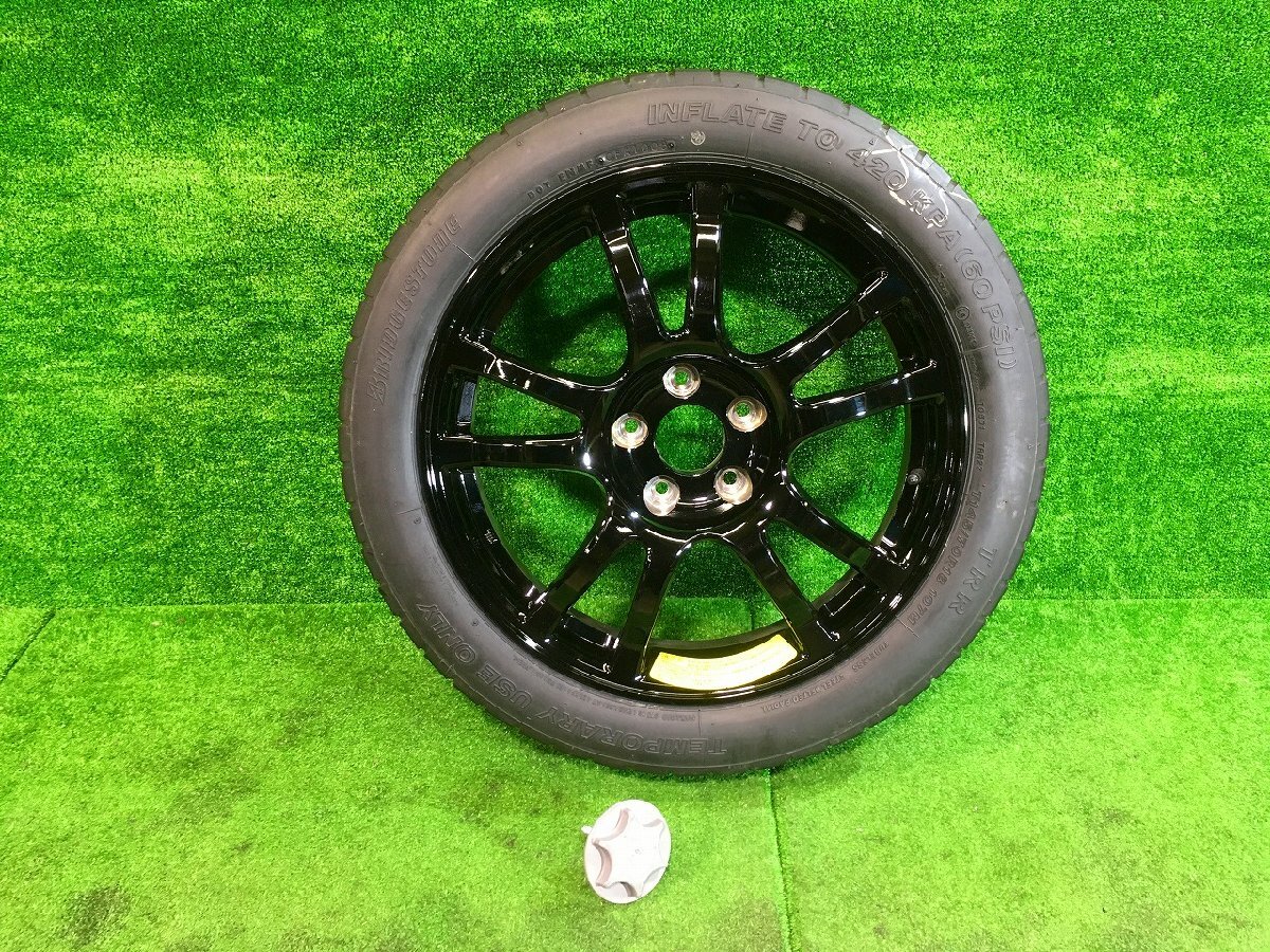 VW ゴルフ DBA-1KCAX 中古 テンパータイヤ スペアタイヤ T125
