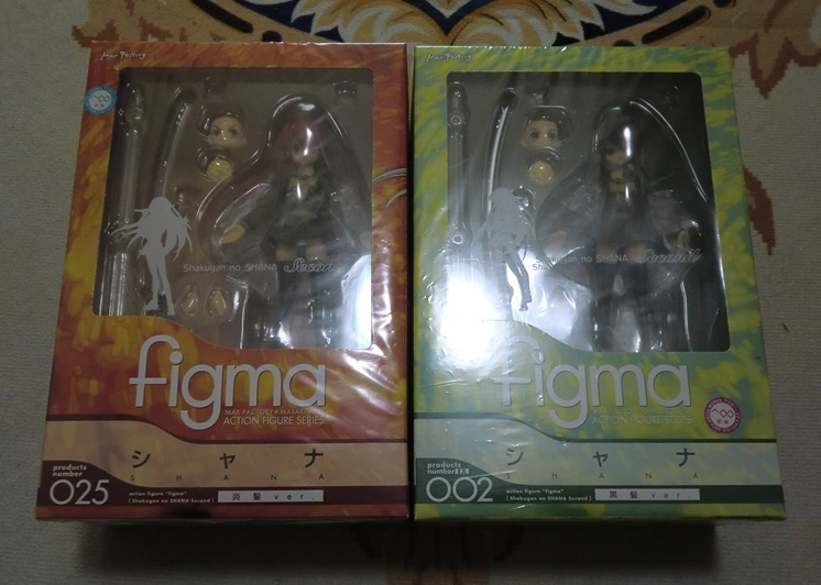 ★新品未開封 figma 灼眼のシャナ 炎髪ver. & 黒髪ver. 2体セット 限定品 グッドスマイルカンパニー★