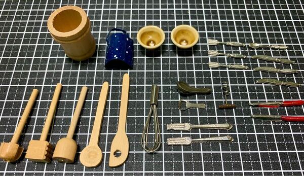 ミニチュア 小物 まとめ売り ドールハウス KADO/ART&CRAFT製 ⑧