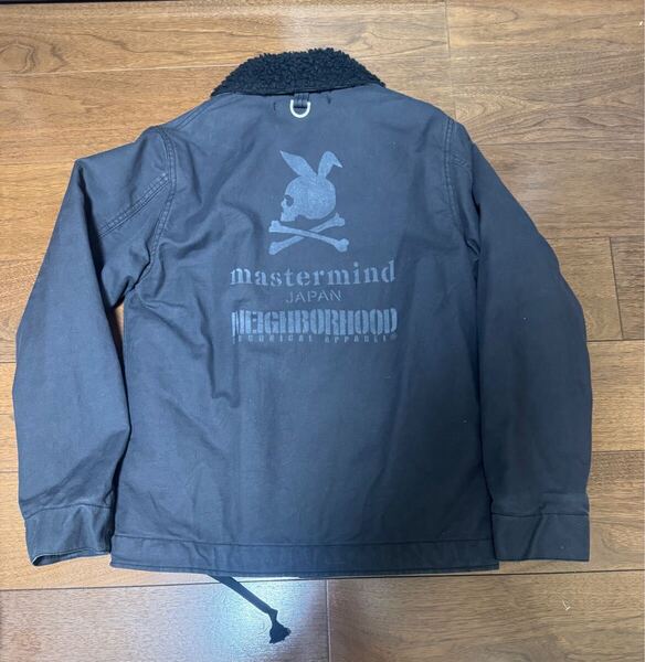 希少品! 付属品完備 NEIGHBORHOD×master mind japan N-1D JACKET Mサイズ ブラック ジャケット