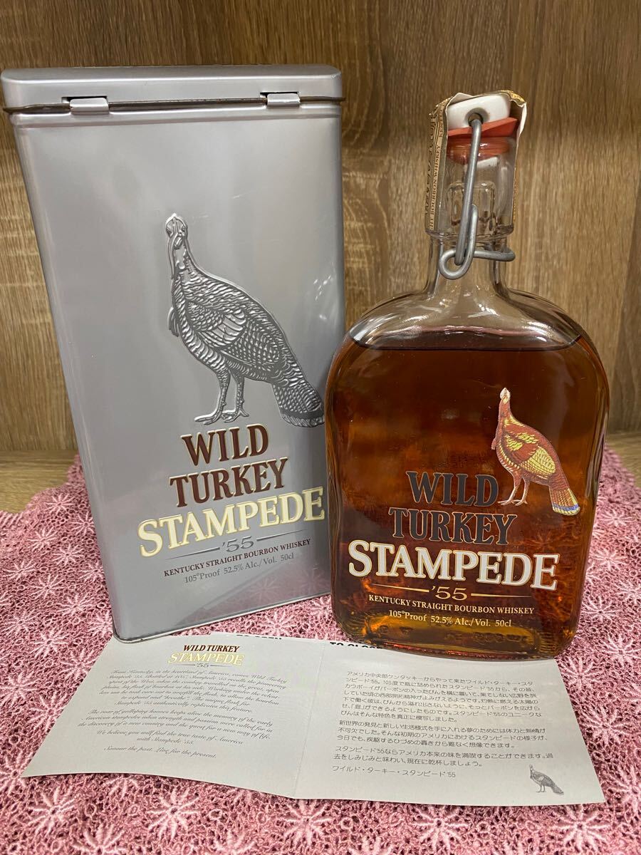1円スタート 未開栓 WILD TURKEY ワイルドターキー STAMPEDE