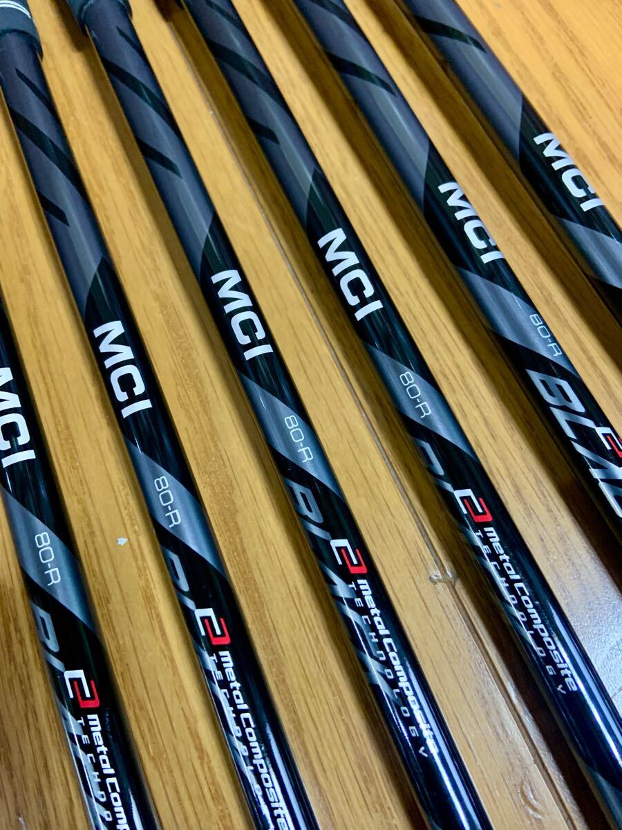 FUJIKURA MCI BLACK 80 IRON (.355) SHAFTS – Golf Shafts America