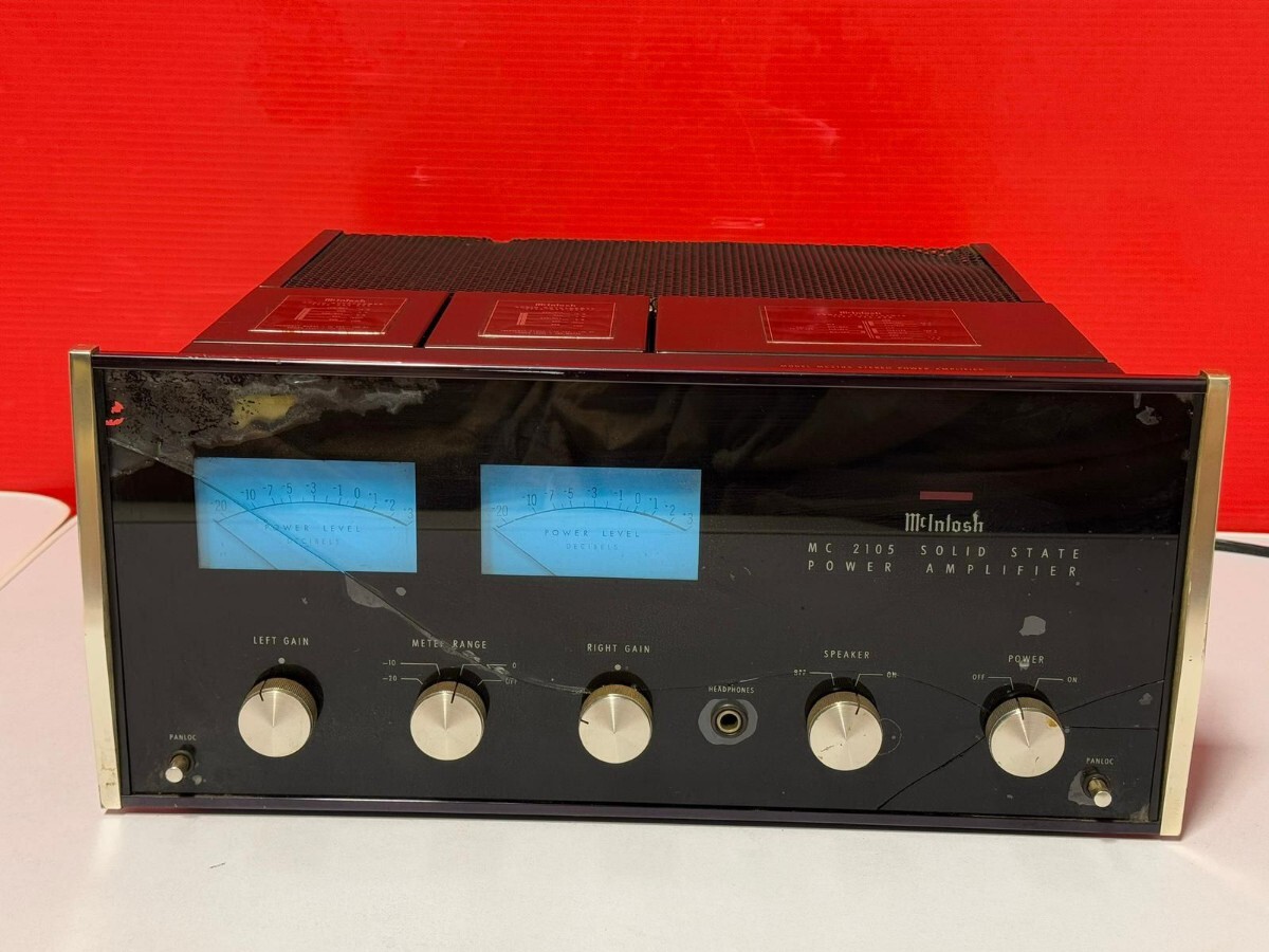 Yahoo!オークション -「mcintosh mc2105」の落札相場・落札価格 Yahoo!オークション -「mcintosh mc2105」の落札相場・落札価格