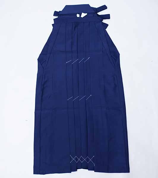 1円 良品 正絹 紬 馬乗り袴 男性用 無地 縞 ヘラ付き 紐下86cm 高級【夢職】★★★ ☆良品☆ 1円 正絹 紬 男性用 無地 縞 ヘラ付き 紐下83cm