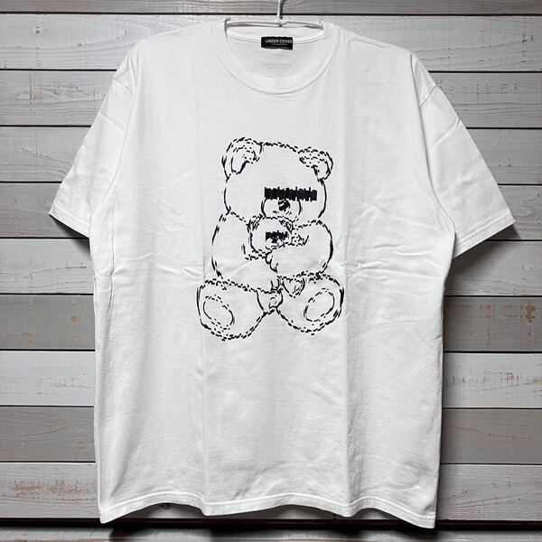 SIZE 5 UNDERCOVER BEAR TEE WHITE KOSUKE KAWAMURA UC アンダーカバー ベアー Tシャツ ホワイト 河村康輔