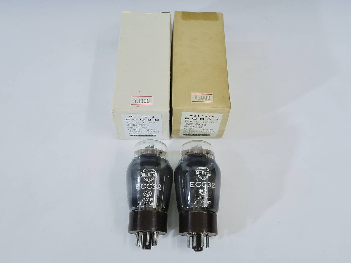 Yahoo!オークション -「mullard ecc32」(真空管) (真空管アンプ Yahoo!オークション -「mullard ecc32」(真空管) (真空管アンプ