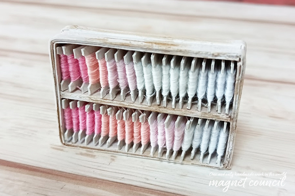 ::ハンドメイド::刺繍糸-5 * ミニチュア * アンティーク * 送料無料 * 1点物!::