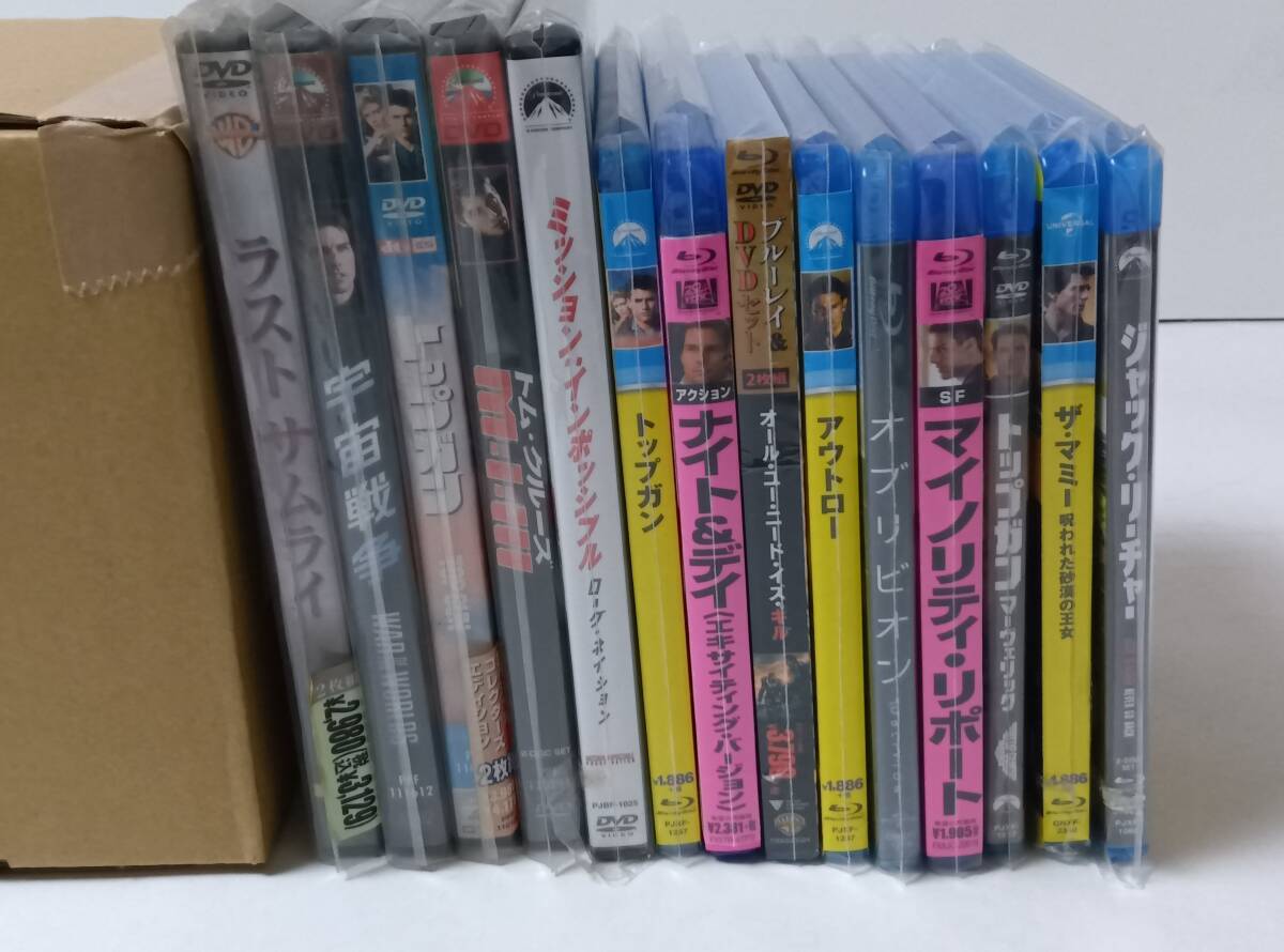 トム・クルーズ DVD Blu-Ray 14本セット ブルーレイ ラストサムライ 宇宙戦争 トップガン アウトロー ザ・マミー など