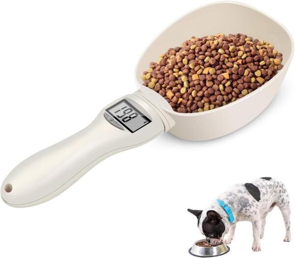 計量スプーン ペット 給餌スプーン ダイエット ペットフード 犬 電子ペット取り 餌 ドッグフード キャットフード ご飯 肥満防止