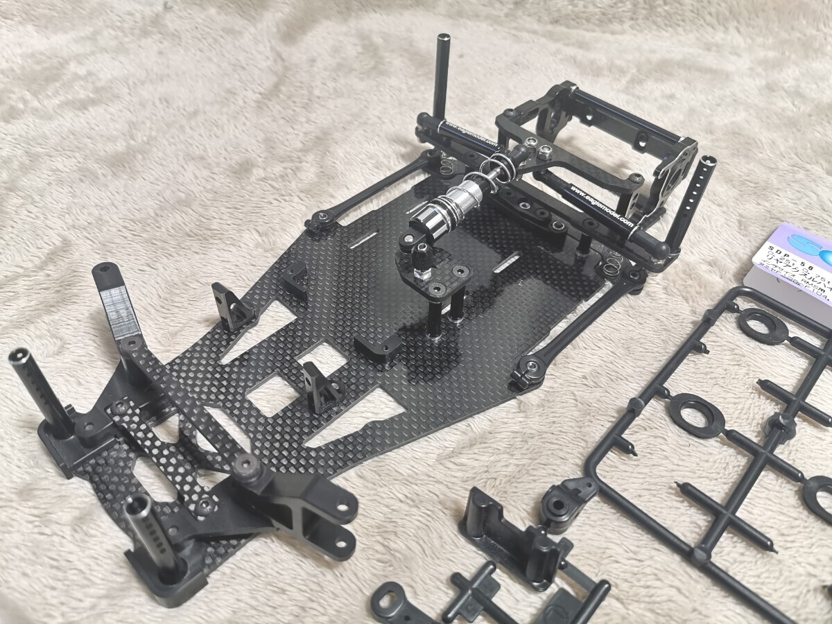 Amazon | powerday 合金・ カーボン 製 TT-01 TT-01E フレーム