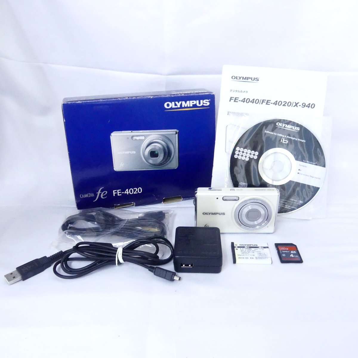 OLYMPUS オリンパス FE-4020 デジタルカメラ
