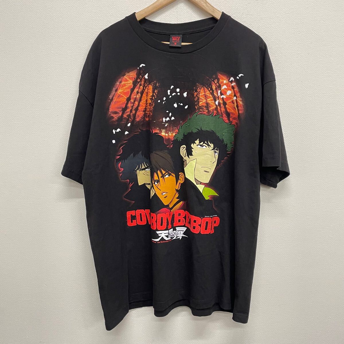 【Geeks Rule】ギークスルール★半袖Tシャツ Cowboy Bebop15Silkscreen Printing T カウボーイビバップ15シルクスクリーンプリント XXL 01