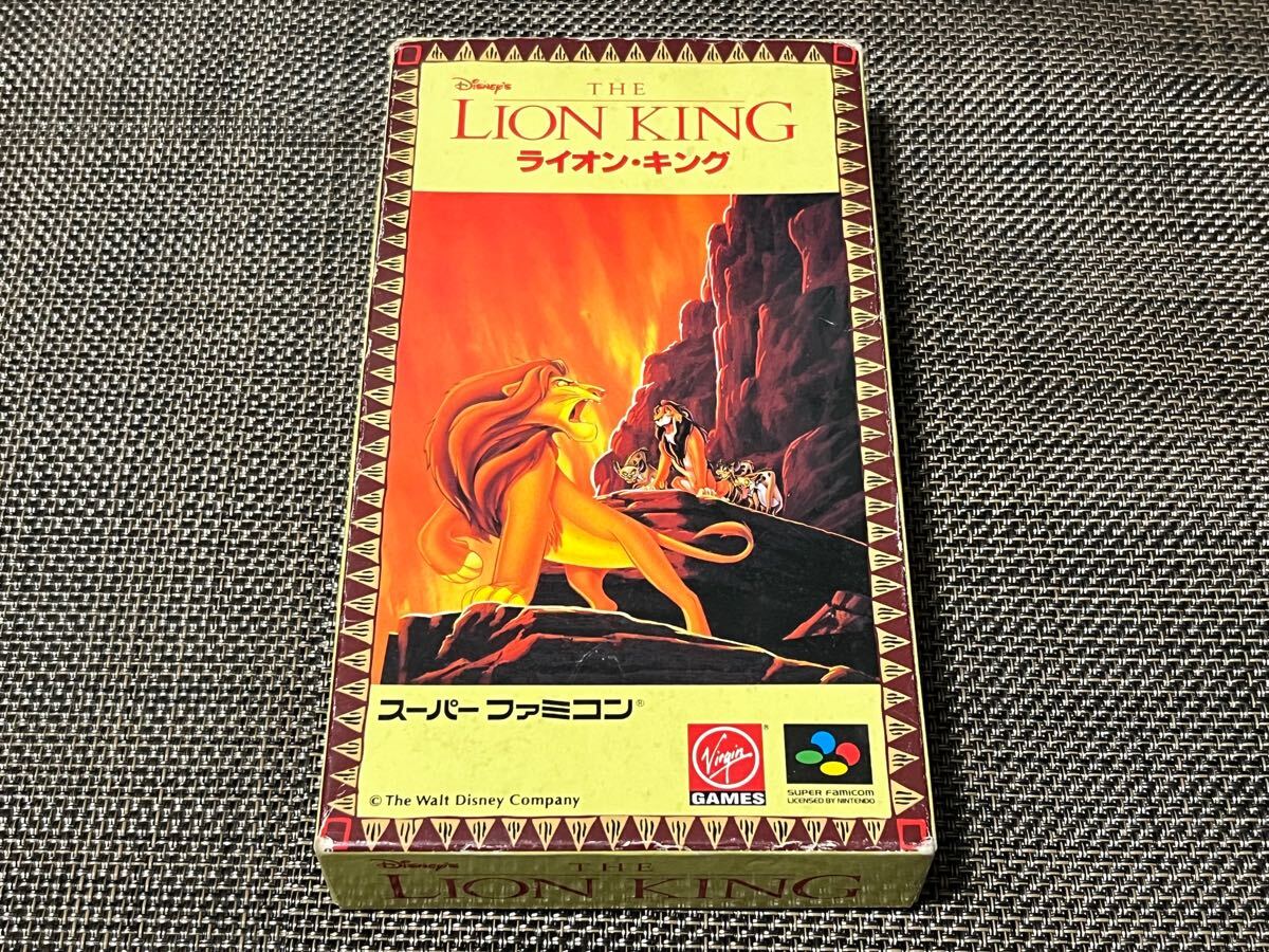 中古】SFC）[動作確認済み/現状品]THE LION KING(ライオン