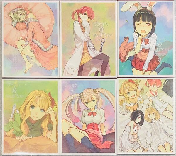 アニメ DVD 全巻 日日日 左 ささみさん@がんばらない 全6巻 完全生産限定版 中古 動作確認済み ディスク使用感あり 欠品なし 美少女 神様