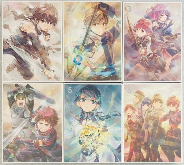 アニメ DVD 十文字青 白井鋭利 灰と幻想のグリムガル 限定版 全6巻 中古 動作確認済み 特典付き 一部欠品あり ライトノベル レア 廃盤