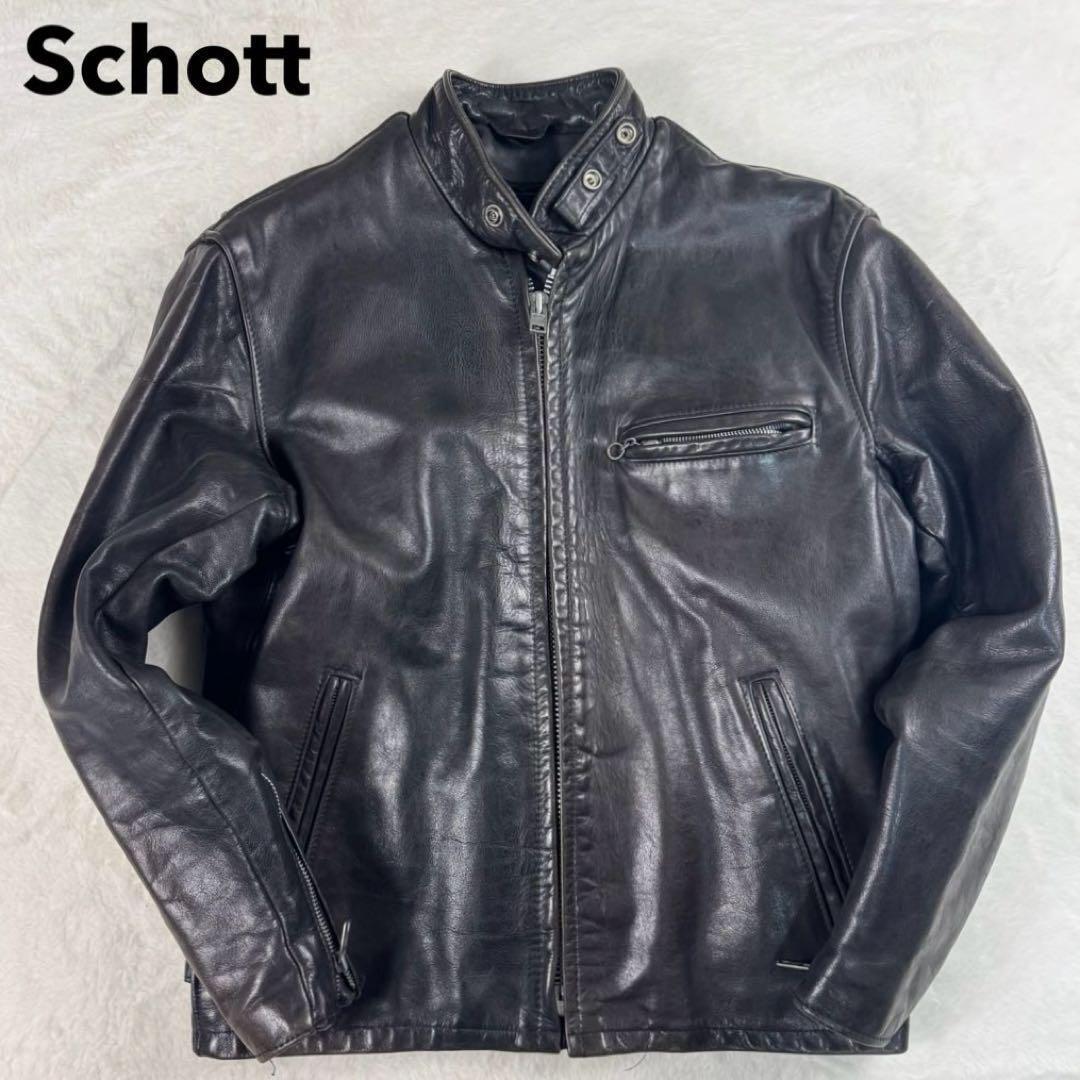 Yahoo!オークション -「schott 141 40」の落札相場・落札価格 Yahoo!オークション -「schott 141 40」の落札相場・落札価格