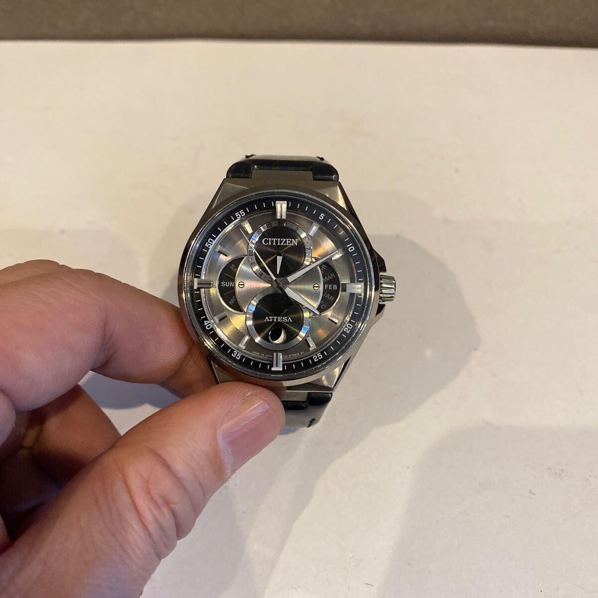 【美品】CITIZEN シチズン エコドライブ 8730-S127912 腕時計 美品】CITIZEN シチズン エコドライブ 8730-S127912 腕時計