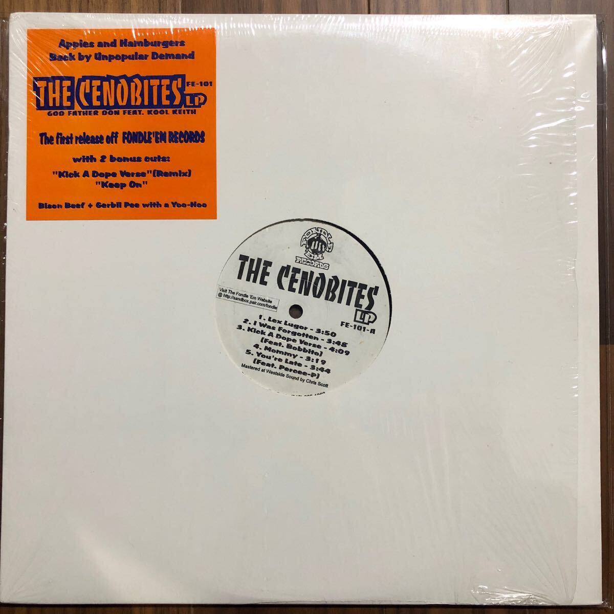 The Cenobites - The Cenobites LP Godfather Don Kool Keith BOBBITO FONDLE\'EM Mf Doom Mf Grimm Arsonists Siah And Yeshua Dapo ED KMD
