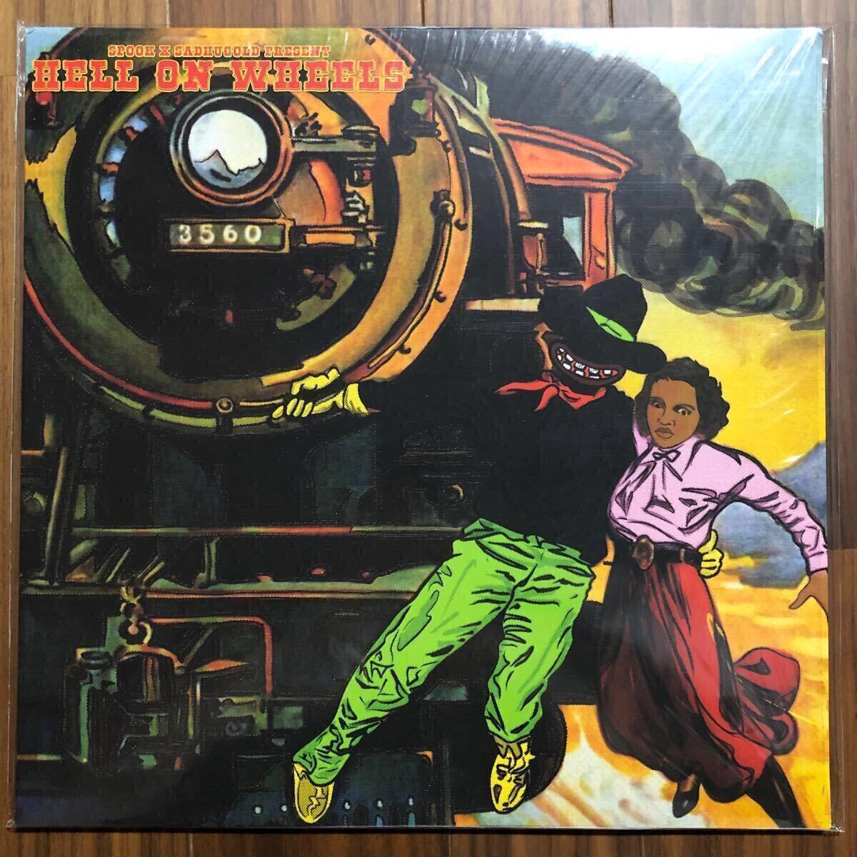 Spook & Sadhugold - Hell On Wheels LP Westside Gunn Conway Roc Marciano Ka Stove God Cooks Boldy James The Alchemist Evidence