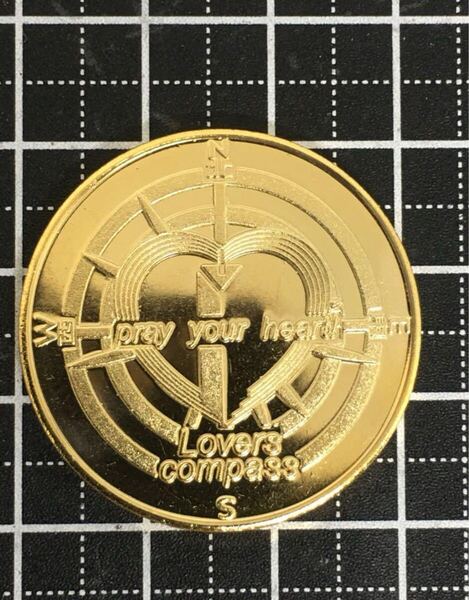 送料込み 茶平工業 記念メダル 福岡タワー ハート 即決 販売終了 廃盤 ご当地メダル コイン 観光地 福岡県福岡市 愛のコンパス